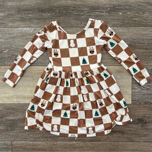 Little Sleepies 2T Skater Dress in Reindeer 🦌